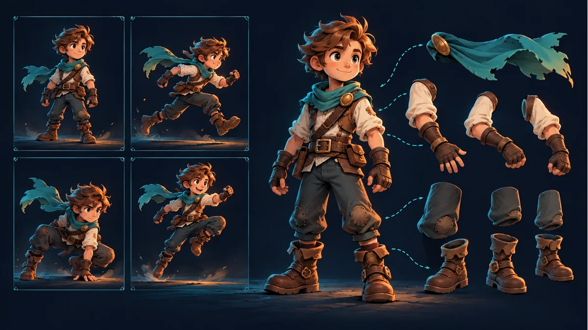 Can AI Sprite Cutting Create Spine Animations? Frames vs Character Parts
